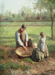 Watching Father Work